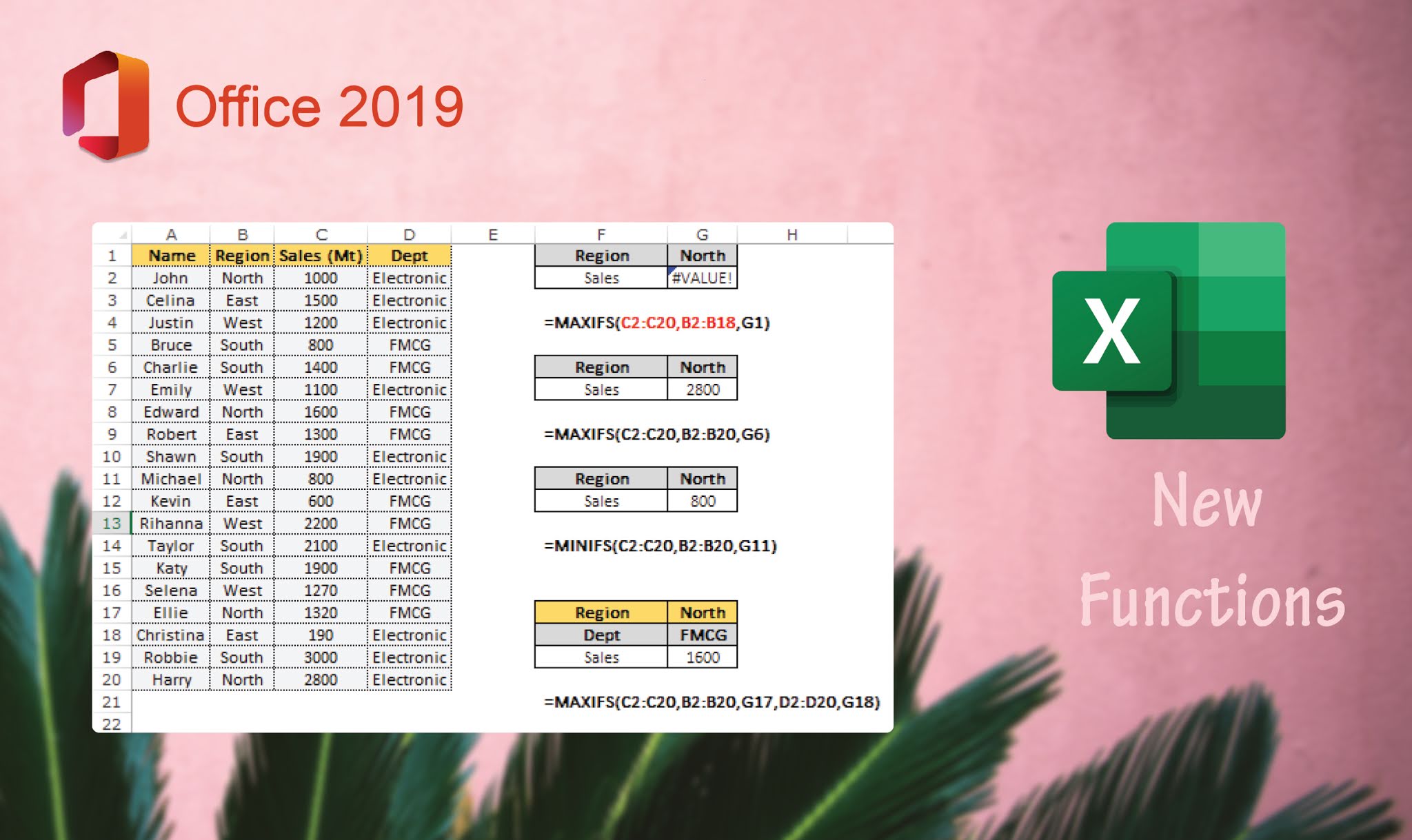 
Excel 2019