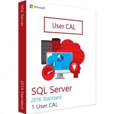 SQL Server 2016 Standard - User CALs, Client Access Licenses: 1 CAL, image 