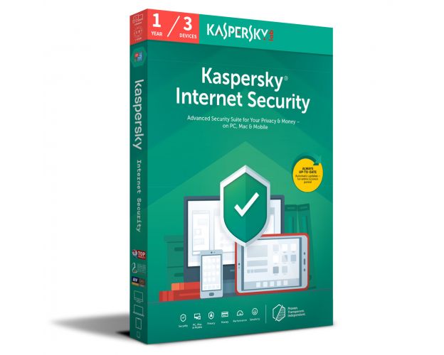 Kaspersky Internet Security 2024-2025, Runtime : 1 Jahr, Device: 3 Devices, image 