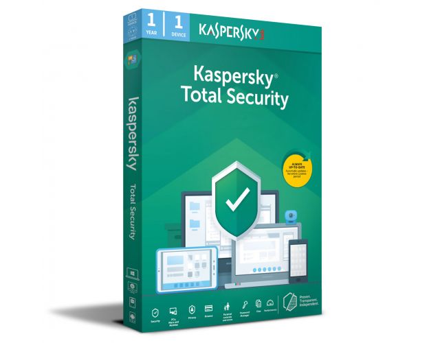 Kaspersky Total Security 2023-2024, Runtime : 1 Jahr, Device: 1 Device, image 