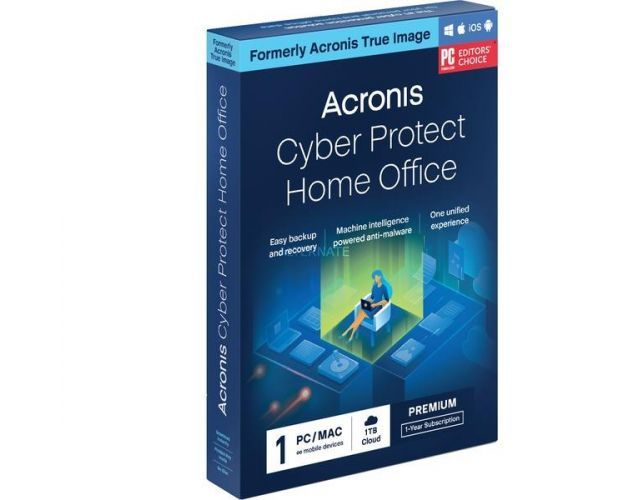 Acronis Cyber Protect Home Office Premium 2024-2025, Zeit und Speicherung: 1 Jahr + 1 TB Cloud Storage , Device: 1 Device, image 
