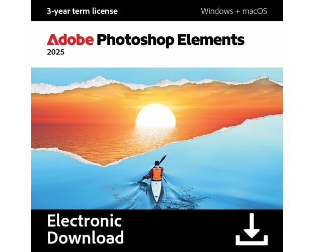 Adobe Photoshop Elements 2025 Für Mac, Lizenz Typ: NeuKauf, Versionen: Mac, image 