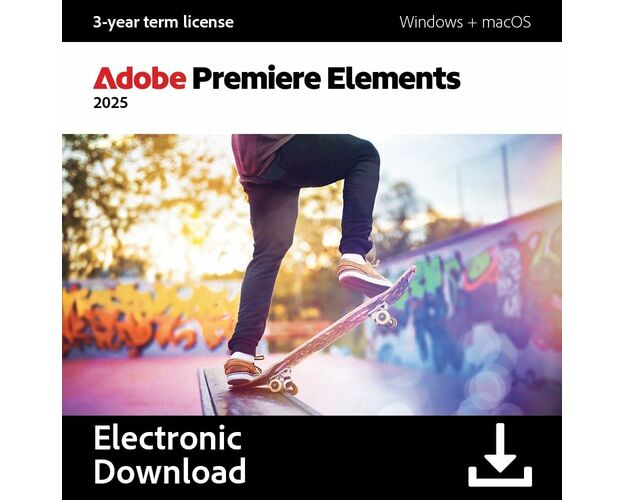 Adobe Premiere Elements 2025, Lizenz Typ: NeuKauf, Versionen: Windows, image 