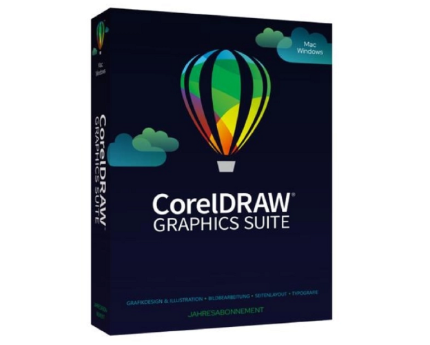 CorelDraw Graphics Suite 365, Lizenz Typ: Erneuerung, image 