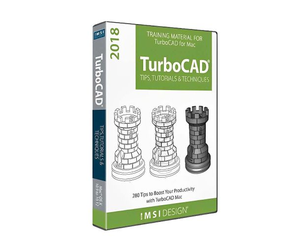 2D/3D Training Guides TurboCAD Mac, English, image 